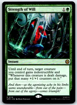 Strength of Will 118 R Marvel's Spider-Man Magic: The Gathering NM/M - Image 1