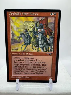 Varchild's War-Riders - VLP Alliances Rare #83 MTG Magic the Gathering - Image 1
