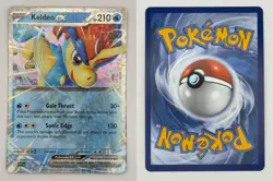 Keldeo ex 030/086 Holo Double Rare White Flare Pokemon Near Mint - Image 1