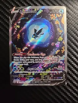 Pokemon TCG Lumineon v Crown Zenith Galarian Gallery Holo Card GG39/GG70 - Image 1