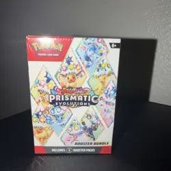 Pokemon TCG Factory Sealed Scarlet & Violet Prismatic Evolutions Booster Bundle - Image 1