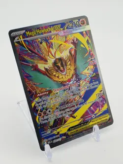Pokemon Mega Hawlucha ex SIR 283/217 Ascended Heroes NM Akira Egawa Holo - Image 3