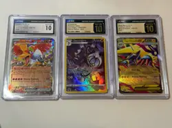 Graded Pokemon TCG 16 Card PSA/CGC Lot - Flying Pikachu V, Vaporeon, Venasaur - Image 5