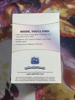 Pokemon TCG SWSH Lost Origins Build & Battle Box/Deck Kit - Sealed - Image 5