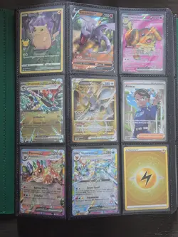 Pokemon Card Collection Binder Lot Rares And Modern - Image 1