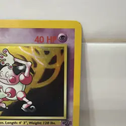 Pokemon Mr. Mime Jungle Holo Rare 1st Edition 40 HP 06/64 English Card LP - Image 4