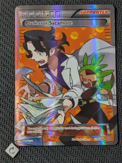 Professor Sycamore 114/114 - Steam Siege Full Art Pokemon TCG NM - Image 1