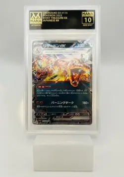 Pokemon TCG Charizard EX 115/190 Double Rare JPN Shiny Treasure MANA GEM MINT 10 - Image 1