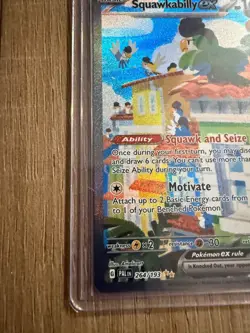 Squawkabilly ex 264/193 Special Illustration Rare Paldea Evolved Pokemon Holo NM - Image 5