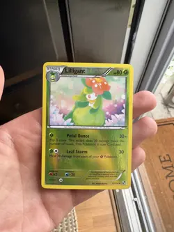 Pokemon TCG Lilligant Reverse Holo Rare Black & White Base 10/114 - Image 1