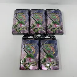 Pokemon TCG Rayquaza V Battle Decks (New/Sealed) Lot of 5 TCG Level 1 - Image 1