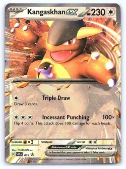 Kangaskhan ex 055 Holo Promo Scarlet & Violet Promo Pokemon Lightly Played - Image 1