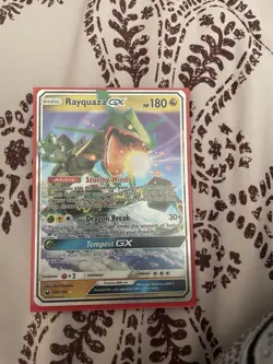 Pokemon Rayquaza GX 109/168 Celestial Storm LP - Image 1