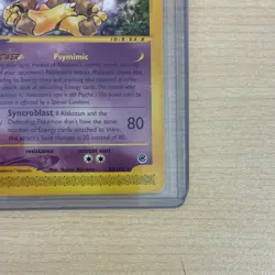 Pokemon TCG Alakazam 33/165 Expedition Base Set Stage 2 Rare Regular Eng 100HP - Image 5