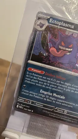 FRENCH Gengar Ectoplasma 050/088 GameStop EB Games Promo Sealed Pokemon TCG - Image 2