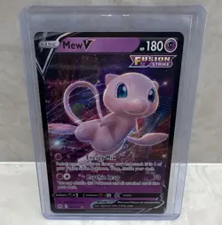 The Pokemon Company Mew V 060/159 Crown Zenith Holo Basic Psychic 180 HP - Image 1