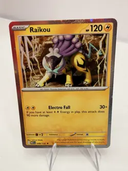 Pokemon TCG - Raikou 048/132 - Mega Evolution COSMOS Holo Foil NM, FAST SHIPPING - Image 2