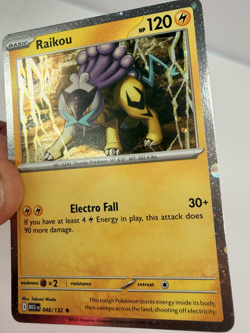 Pokemon TCG - Raikou 048/132 - Mega Evolution COSMOS Holo Foil NM, FAST SHIPPING - Image 3