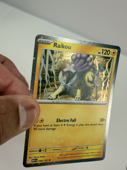 Pokemon TCG - Raikou 048/132 - Mega Evolution COSMOS Holo Foil NM, FAST SHIPPING - Image 4