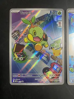 First Partner Series 1 Turtwig Chimchar Piplup Promo Set 040 041 042 Pokemon TCG - Image 2