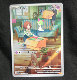 Pokemon TCG The Pokemon Company Ralts 211/198 SV01 Illus Rare Holo Eng 2023 70HP - Image 1