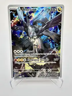 N's Zekrom 031 Black Star PROMO Mega Evolution Promo Holo Pokemon Near Mint - Image 1