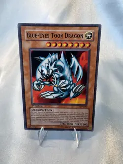 Yu-Gi-Oh Blue-Eyes Toon Dragon SDP-020 Starter Pegasus Rare 1st Edition TCG - Image 1