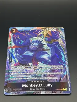 One Piece TCG Monkey.D.Luffy OP15-092 Alt Art - Adventure on Kami's Island - NM - Image 2