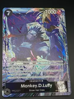 One Piece TCG Monkey.D.Luffy OP15-092 Alt Art - Adventure on Kami's Island - NM - Image 3