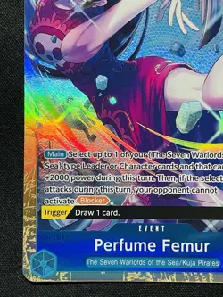 CARD ONE PIECE TCG - Boa Hancock Perfume Femur Alternate Art NEAR MINT English - Image 5