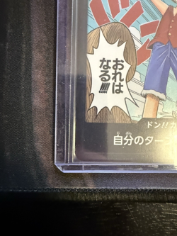 One Piece Monkey D. Luffy DON!! Karte Manga Foil OP01 Romance Dawn Japanisch NM - Image 3