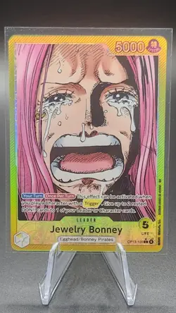 JEWELRY BONNEY - One Piece OP13-100 - Alt Art Leader - Carrying On His Will - Image 1