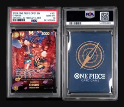 One Piece TCG (Chase) Read Desc O-Nami #OP06-101SP 500Years In The Future PSA 10 - Image 1