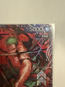 One Piece Card Game Roronoa Zoro SR ST21-015 Flagship Battle Promo For Asia - Image 3