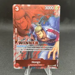 Hongo WINNER Event Pack 2025 Vol. 2 OP09-011 One Piece TCG Promotion Cards Foil - Image 1