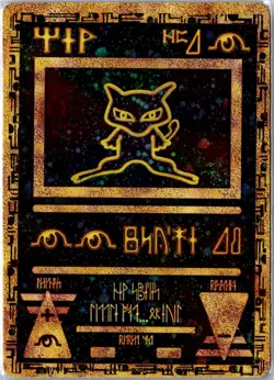 Pokemon Card - Ancient Mew Movie Reverse Holo Promo Vintage WOTC Lightly Played - Image 1