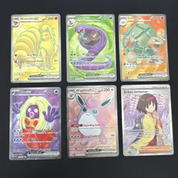 Lot Of 6 Ultra Rare Pokemon Cards From Set 151 - Image 1