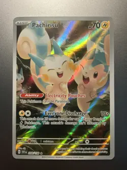 Pokemon Pachirisu TCG Card 208/198SV01 Scarlet & Violet Base Set - Image 1