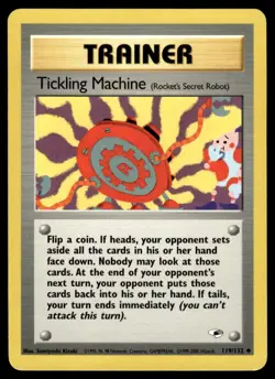 2000 Pokemon Gym - Heroes Tickling Machine #119 Heavy Play - Image 1