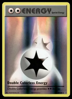 2016 Pokemon XY - Evolutions Double Colorless Energy #90 Light Play Holo - Image 1