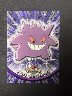 Pokemon Topps Gengar #94 - Standard Non Holo- Series 2 Blue Logo - Pokemon Card - Image 1