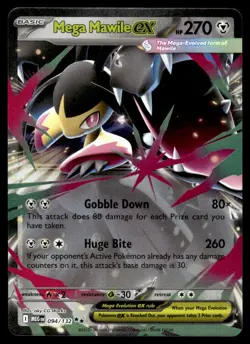 2025 Pokemon Mega Evolution Mega Mawile ex #094 Near Mint - Image 1