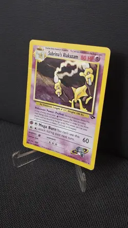 Pokemon Gym Challenge Sabrina's Alakazam 16/132 Holo - Image 3