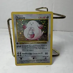 Wizards of the Coast Chansey 3/102 Base Set 2 Holo Rare EN 1999 HP120 - Image 1