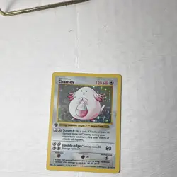 Wizards of the Coast Chansey 3/102 Base Set 2 Holo Rare EN 1999 HP120 - Image 3
