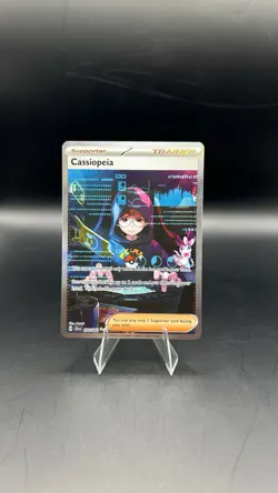 Cassiopeia Trainer Holo Card Pokemon TCG S&V Shrouded Fable 094/064 - Image 1