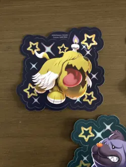 Pokemon Paldean Fates Tech Stickers ONLY Greavard Maschiff Fidough - Image 3