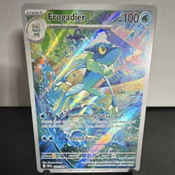 The Pokemon Company Frogadier CRI 089/086 Full Art Holo Rare Card ENG - Image 1