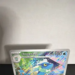 The Pokemon Company Frogadier CRI 089/086 Full Art Holo Rare Card ENG - Image 2