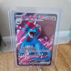 Pokemon Card Salamence ex 177/159 Journey Together Full Art Ultra Rare NM - Image 1